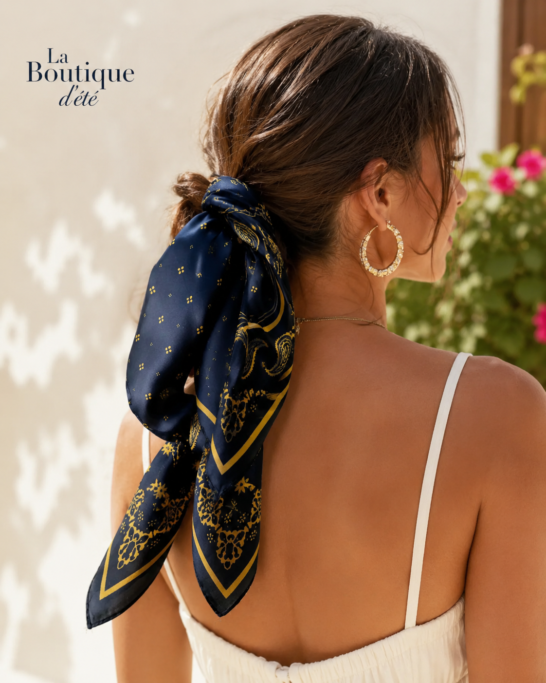 Foulard Riviera - Nuit Doree