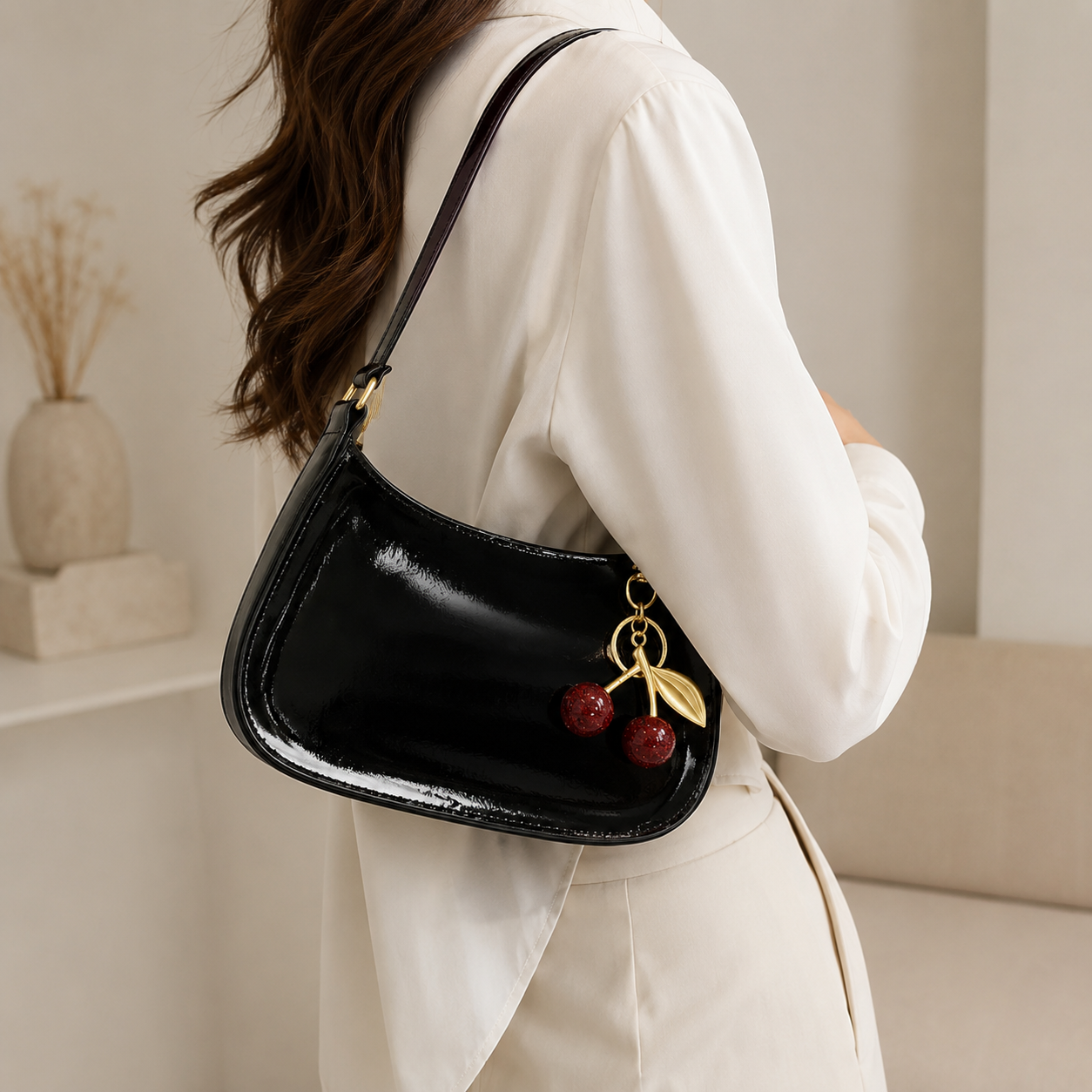 Cerise Club™ | Sac épaule rétro