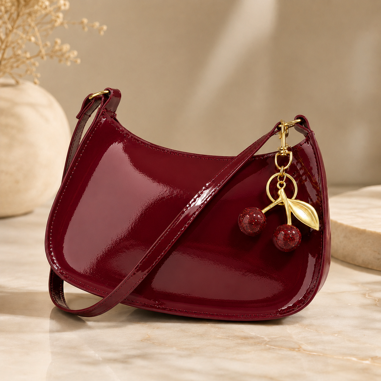 Cerise Club™ | Sac épaule rétro