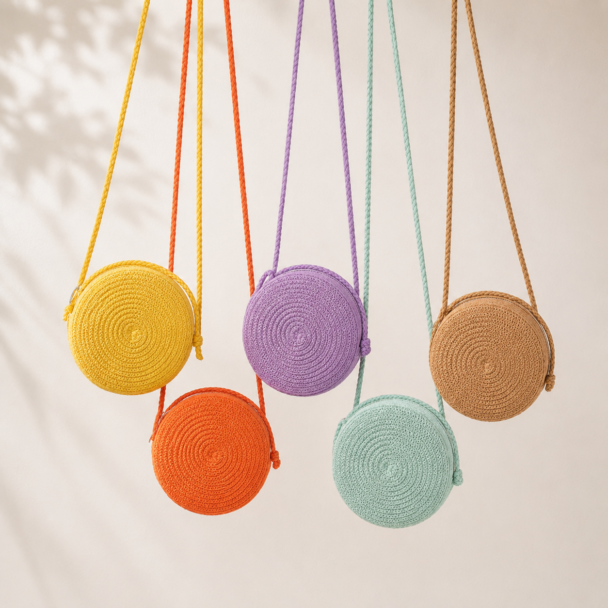 Isla Rond™ | Petit sac bandoulière tressé