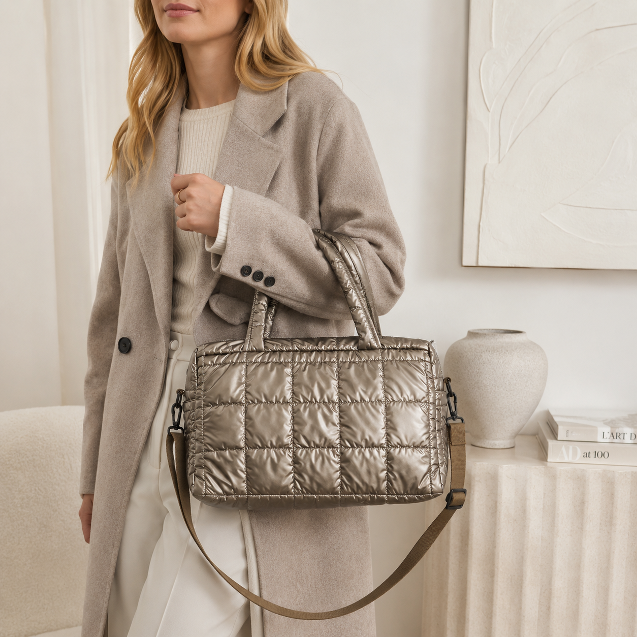 Mila Puffer™ | Sac matelassé grand format