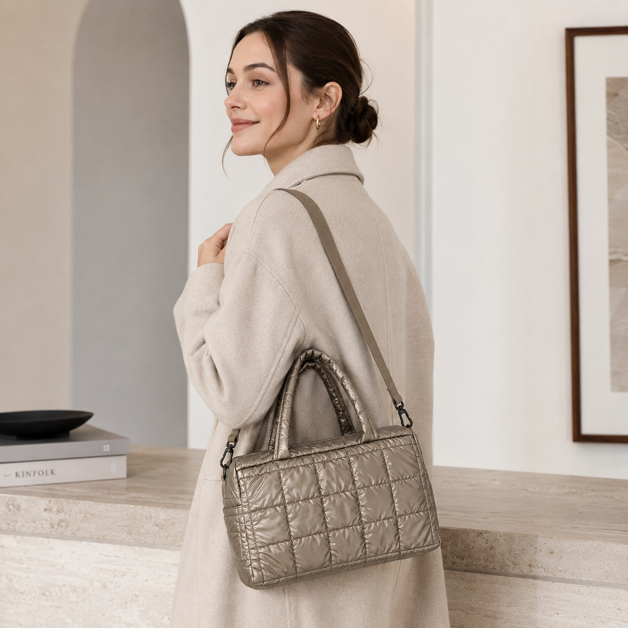Mila Puffer™ | Sac matelassé grand format