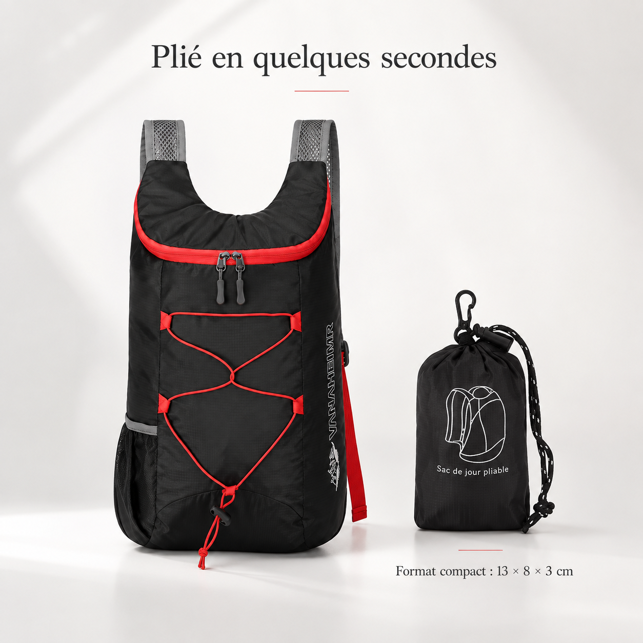 Escapade™ — Sac à dos pliable ultra-léger