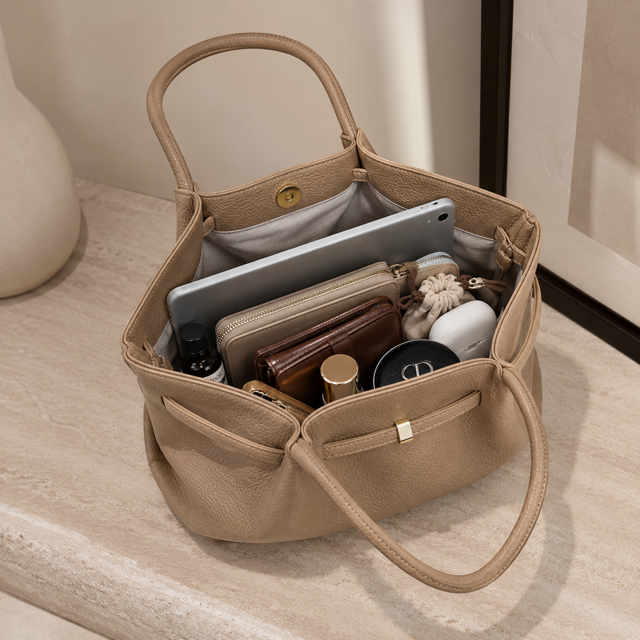 Auréa™ — Grand cabas souple élégant