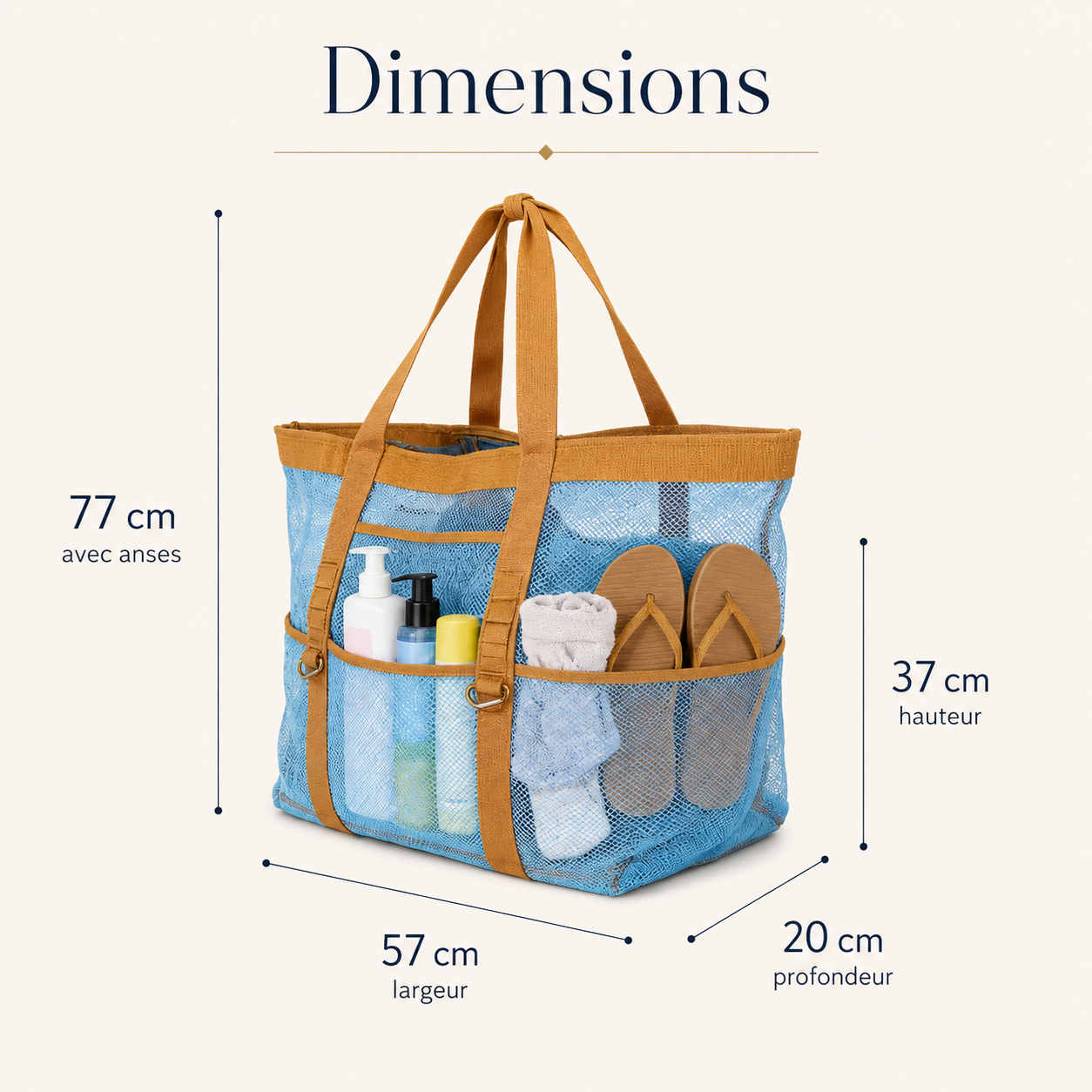 Sac de Plage XXL Organiseur™