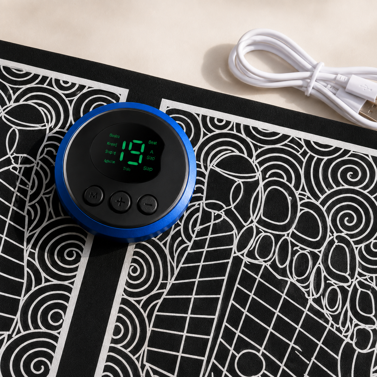 SensaPieds™ — Tapis EMS rechargeable