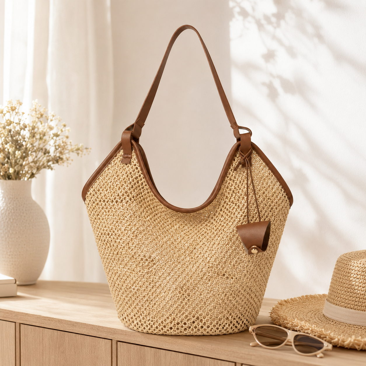 Sac Cabas Tressé Élise