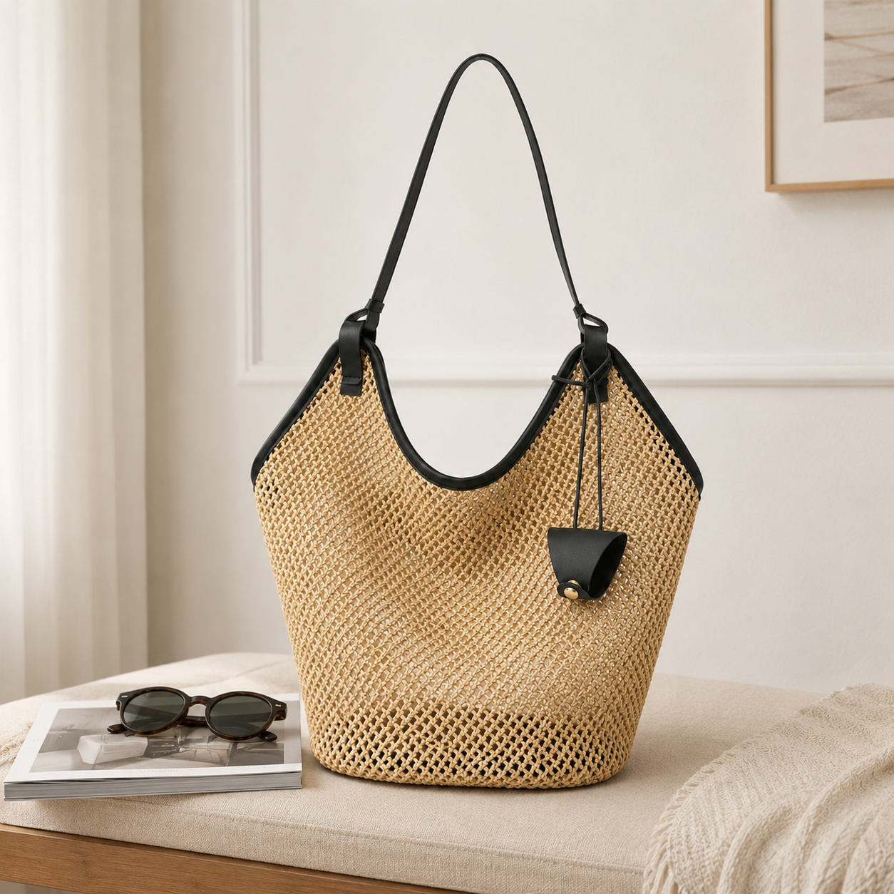 Sac Cabas Tressé Élise