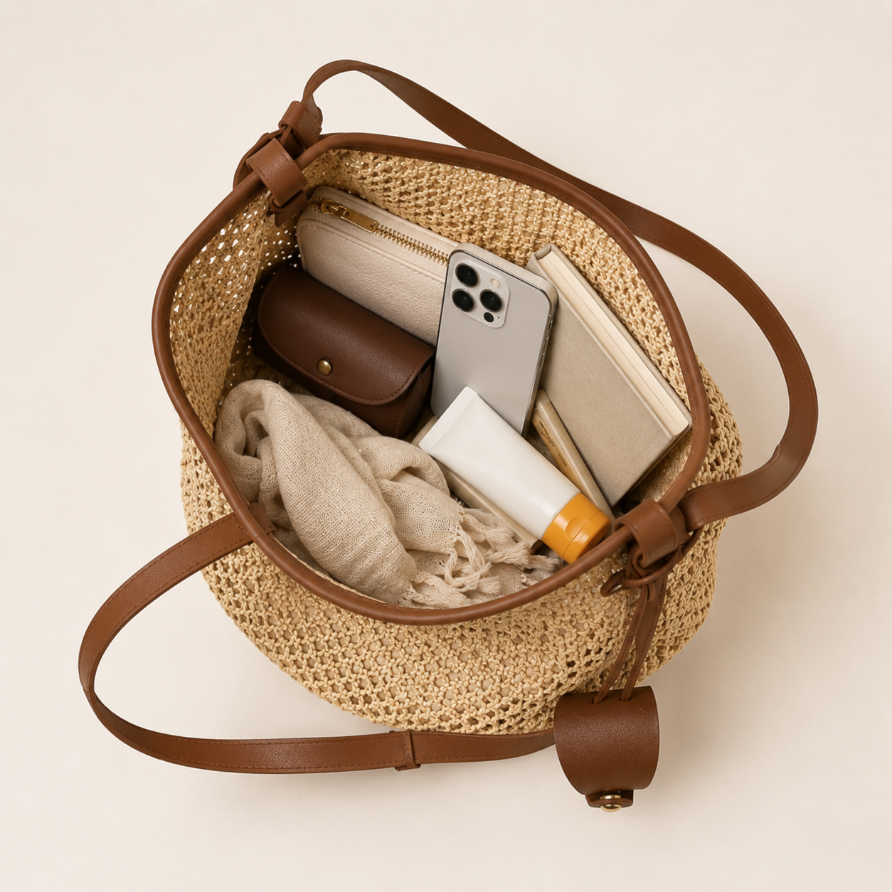 Sac Cabas Tressé Élise