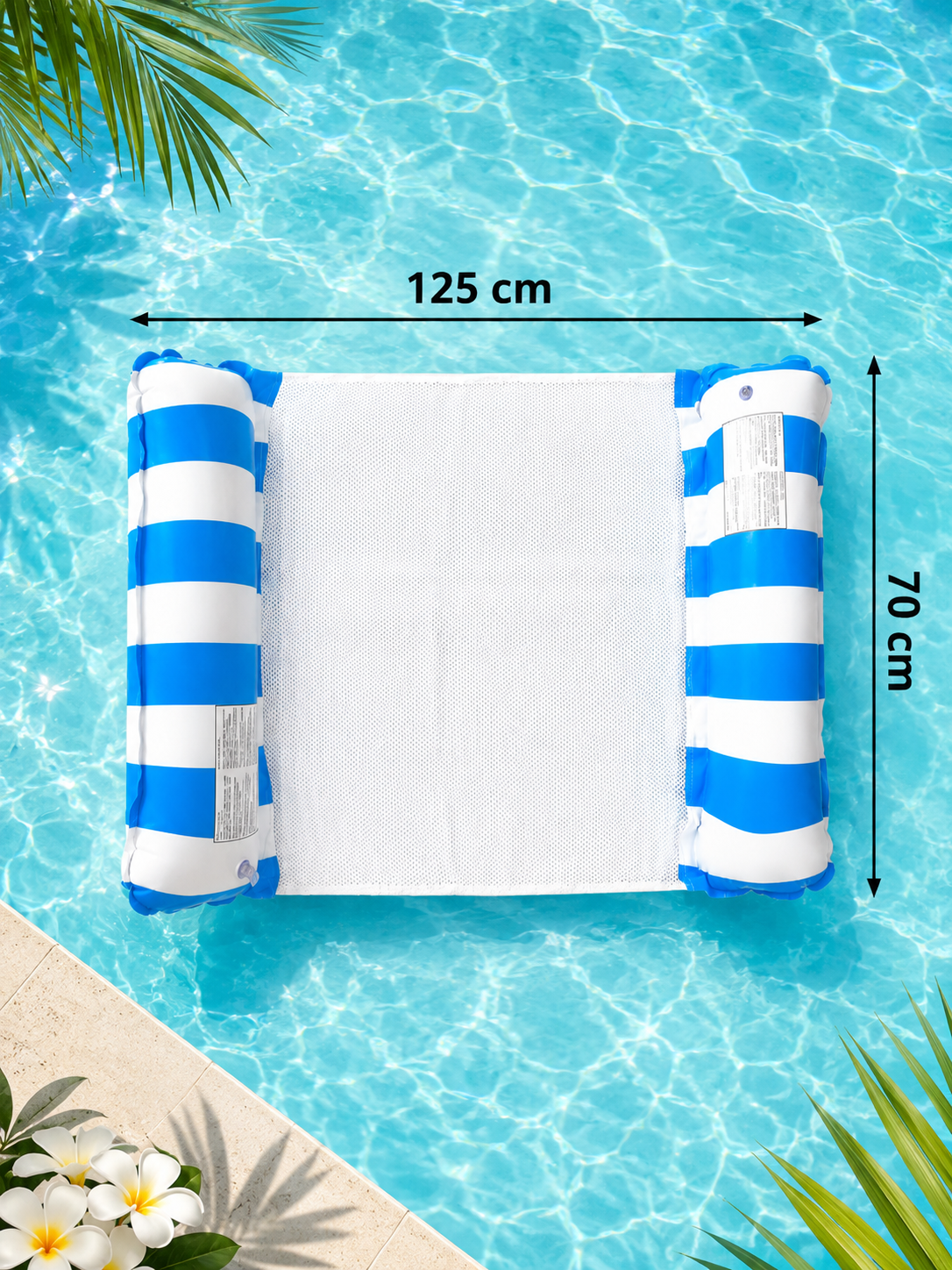 AquaLounger™ | Hamac flottant gonflable
