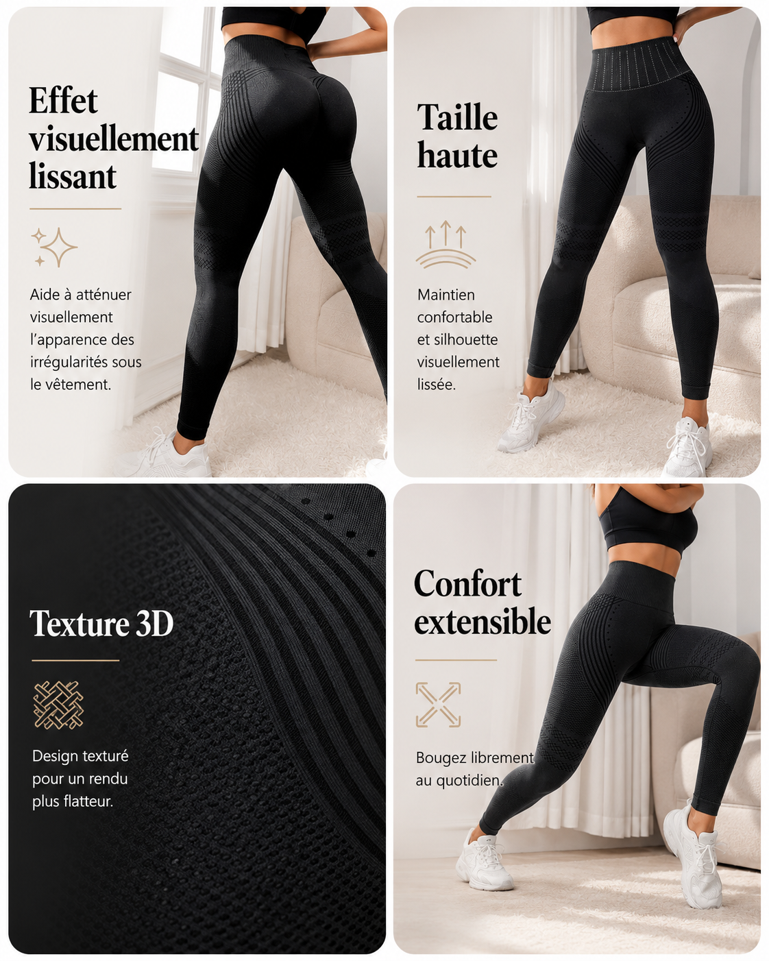 Sculptéa™ | Legging 3D effet anti-cellulite