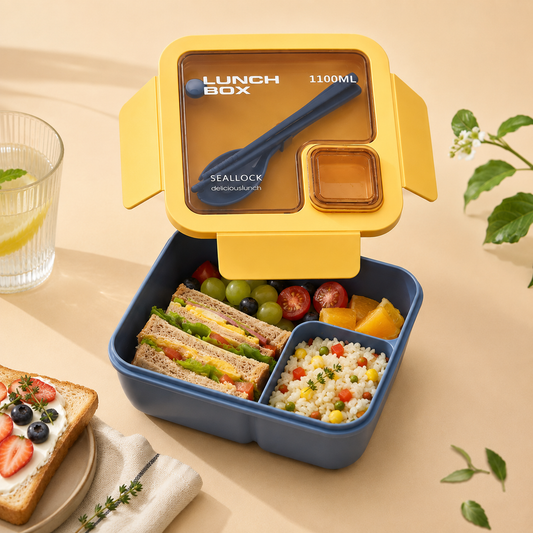 Bento’Malin™ – Boîte repas compartimentée 1100 ml