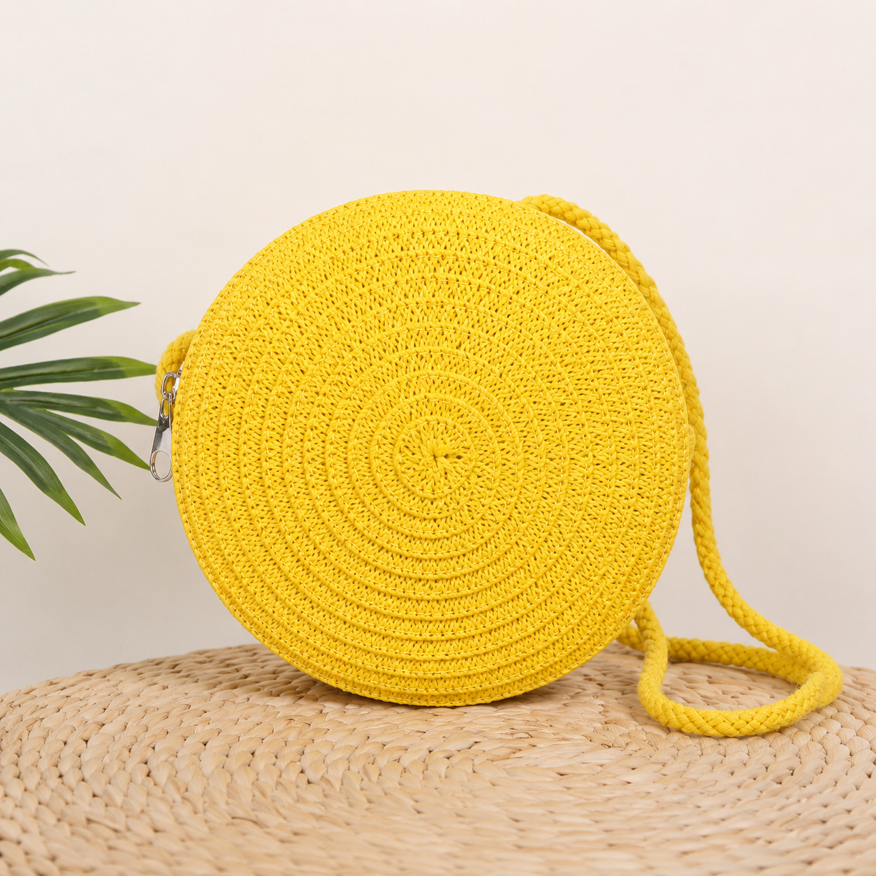 Isla Rond™ | Petit sac bandoulière tressé