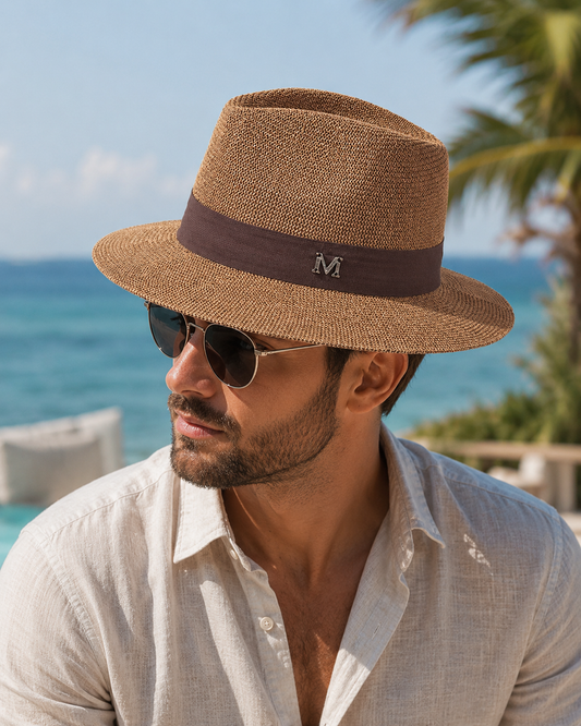 Chapeau Fedora Marron