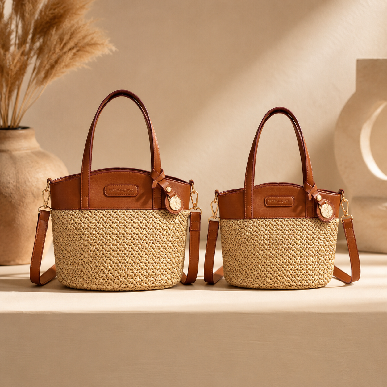 Naya Bucket™ | Sac seau tressé