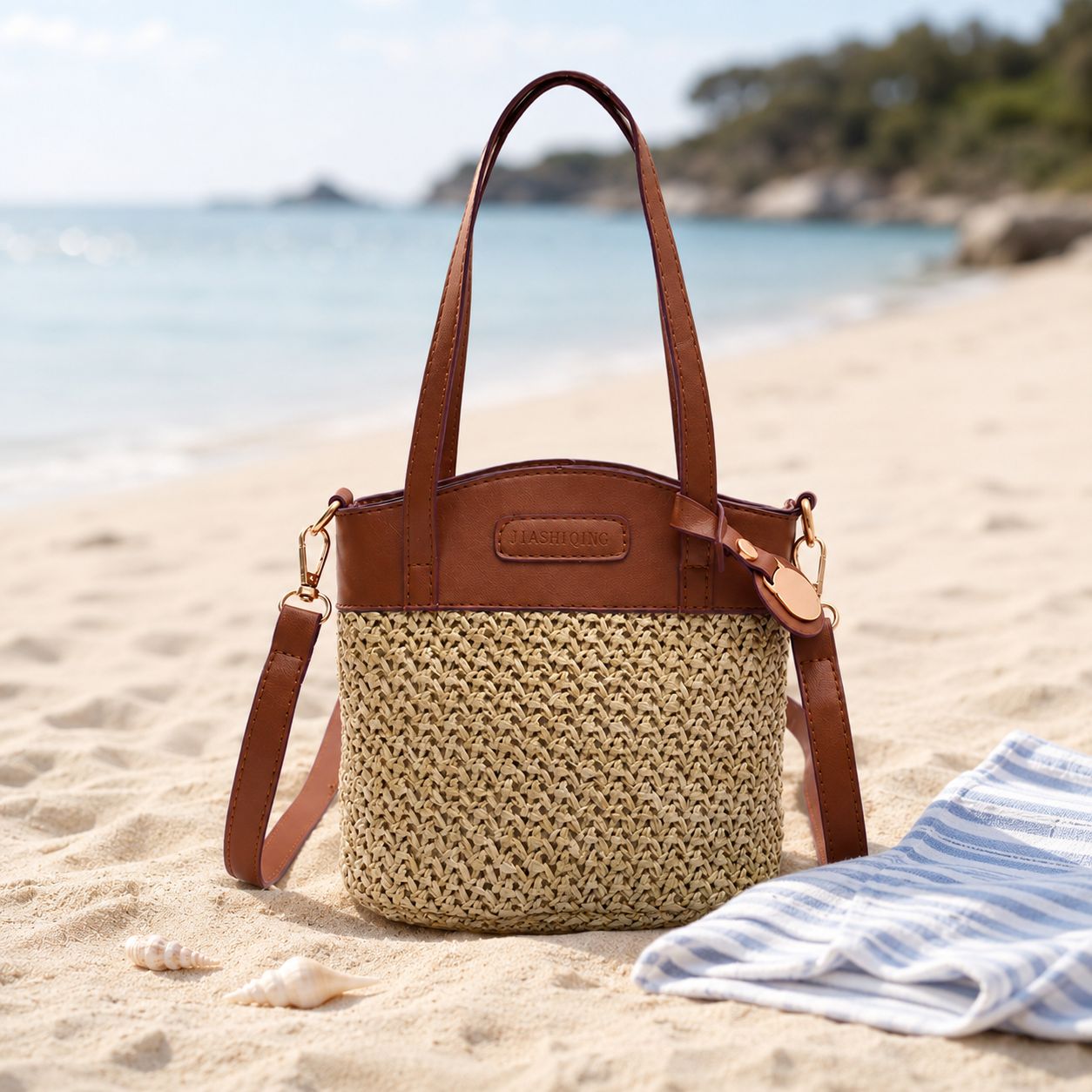 Naya Bucket™ | Sac seau tressé