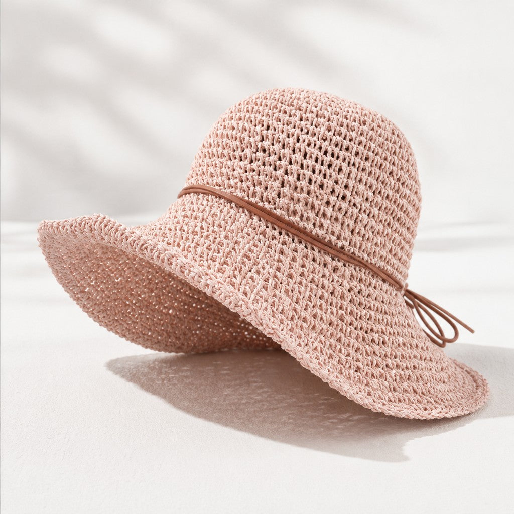 Chapeau Capeline Rose