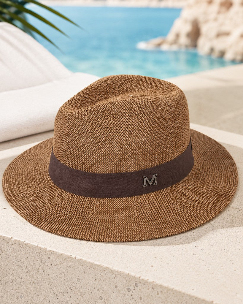 Chapeau Fedora Marron