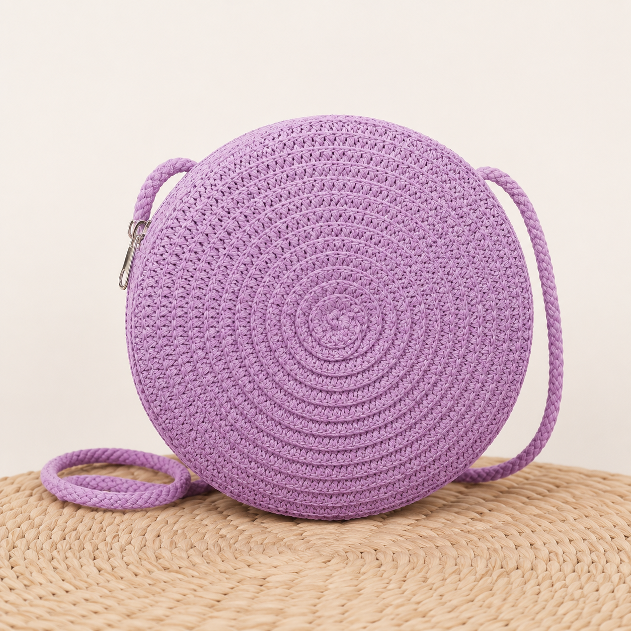 Isla Rond™ | Petit sac bandoulière tressé