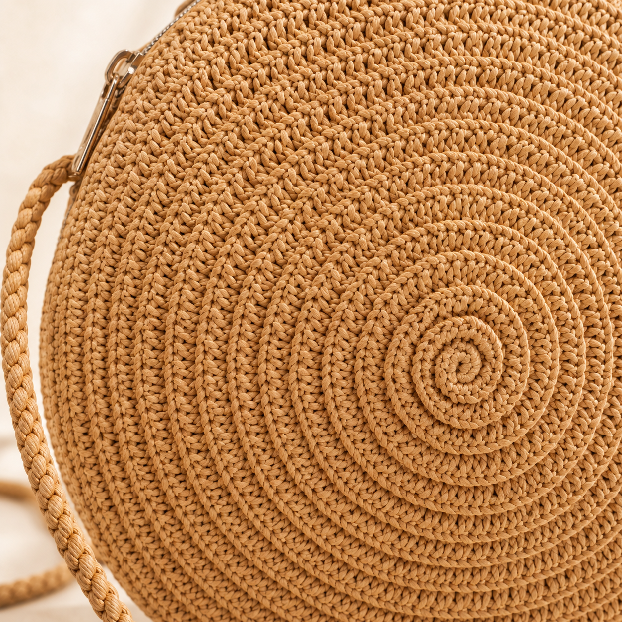 Isla Rond™ | Petit sac bandoulière tressé