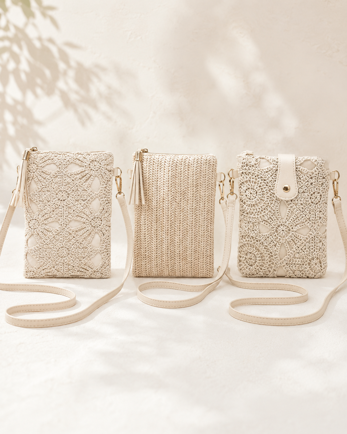 Lina Pocket™ | Pochette bandoulière tressée